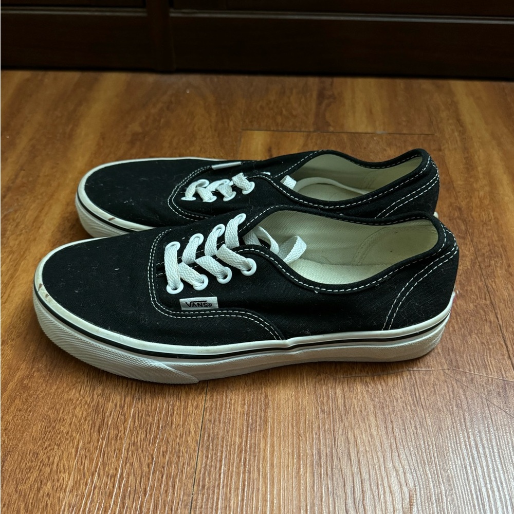 Vans Women’s Black Canvas Sneakers